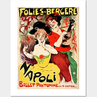 Amelie Dieterle Folies Bergere Posters and Art